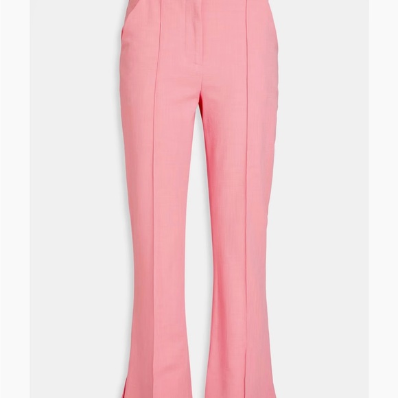 VERONICA BEARD
Kean tweed kick-flare pants peony pink size 8 NWT - Picture 8 of 10